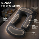 U Shape Pregnancy Pillow, 57 Inch Full Body Maternity Pillow for Sleeping