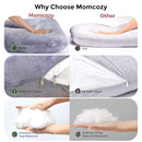 U Shaped Pregnancy Pillow for Sleeping, 57 Inch Full Body Maternity Support
